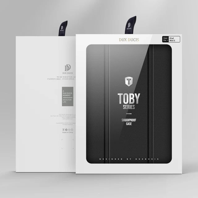 Чохол Dux Ducis Toby Armored Flip для iPad mini 6 2021 Black (6934913046548)
