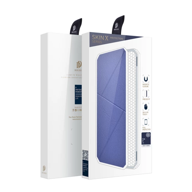 Чохол Dux Ducis Skin X Bookcase для iPhone 13 Blue (6934913047200)