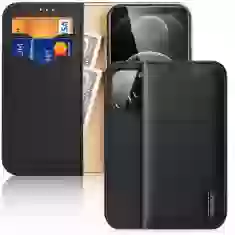 Чехол Dux Ducis Hivo Leather Flip Wallet для iPhone 13 Pro Black (6934913047347)