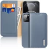 Чехол Dux Ducis Hivo Leather Flip Wallet для iPhone 13 Pro Max Blue (6934913047385)