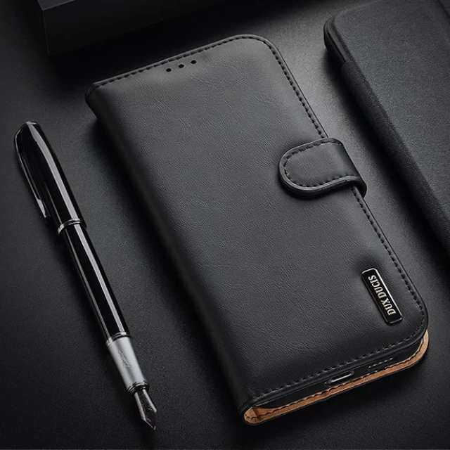 Чохол Dux Ducis Hivo Leather Flip Wallet для Samsung Galaxy S21 FE Black (6934913048672)
