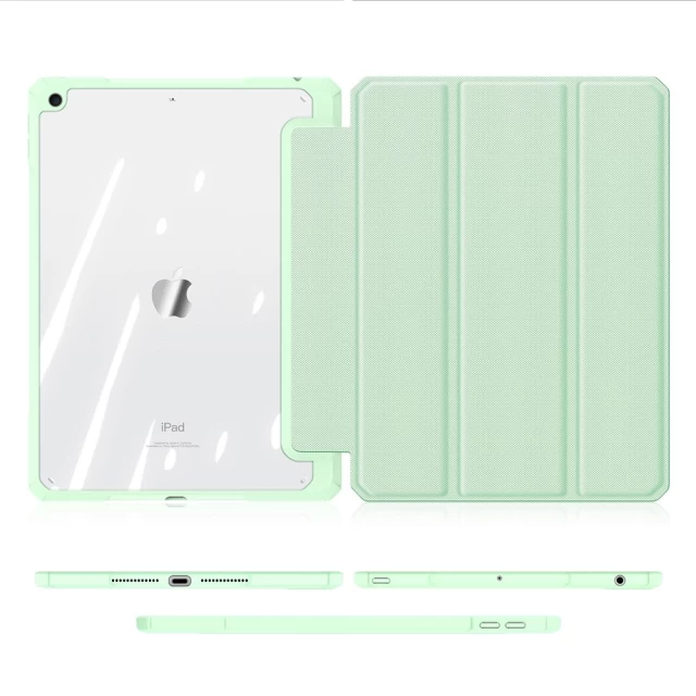 Чохол Dux Ducis Toby Armored Flip для iPad 10.2 2021 | 2020 | 2019 Green (6934913049501)