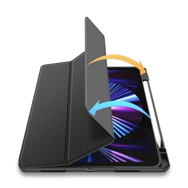 Чохол Dux Ducis Toby Armored Flip для iPad Air 2022 | 2020 Black (6934913049525)