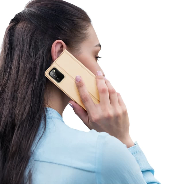 Чехол Dux Ducis Skin Pro для Samsung Galaxy A03s Gold (6934913049723)