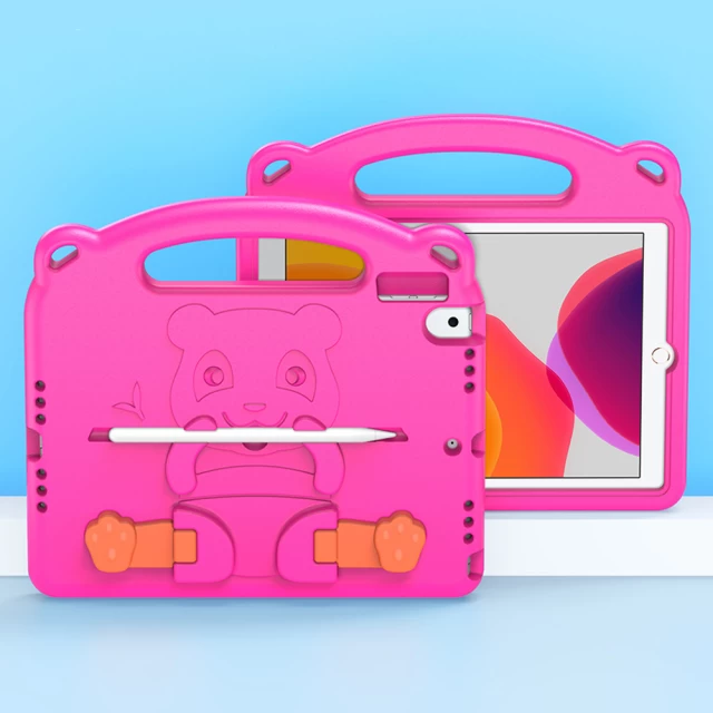 Чехол Dux Ducis Panda Safe for Children для iPad 10.2 2021 | 2020 | 2019 Pink (6934913049839)