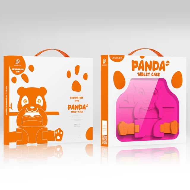Чохол Dux Ducis Panda Safe for Children для iPad Pro 11 2021 | 2020 | 2018 | iPad Air 2022 | 2020 Space Pink (6934913049877)