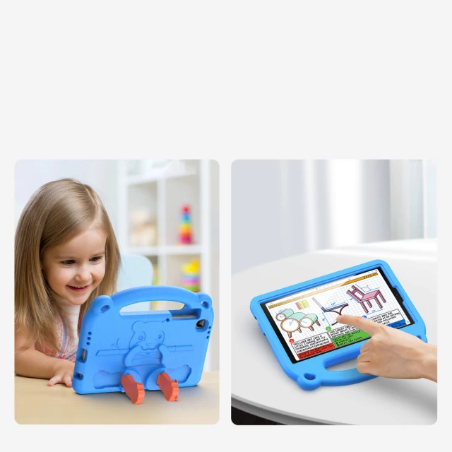 Чехол Dux Ducis Panda Safe for Children для Samsung Galaxy Tab A7 Lite T220/T225 Blue (6934913049976)