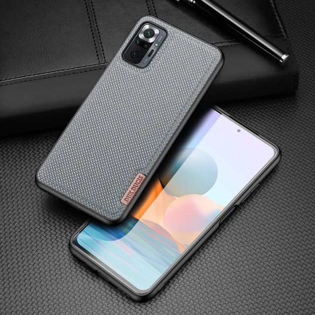 Чехол Dux Ducis Fino Case для Xiaomi Redmi Note 10 Pro Gray (6934913050101)