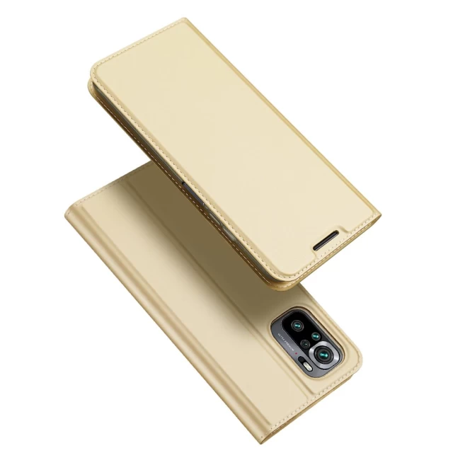 Чехол Dux Ducis Skin Pro для Xiaomi Redmi Note 10 | Redmi Note 10S Gold (6934913051399)