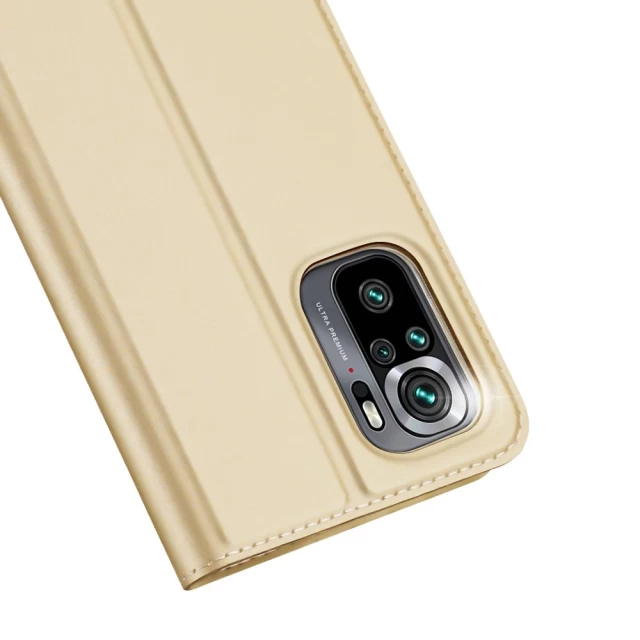 Чехол Dux Ducis Skin Pro для Xiaomi Redmi Note 10 | Redmi Note 10S Gold (6934913051399)