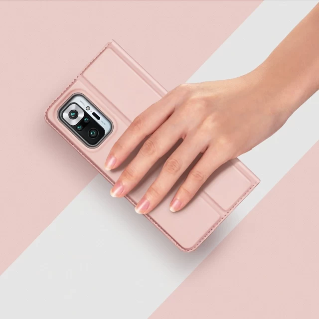 Чохол Dux Ducis Skin Pro для Xiaomi Redmi Note 10 Pro Pink (6934913051429)