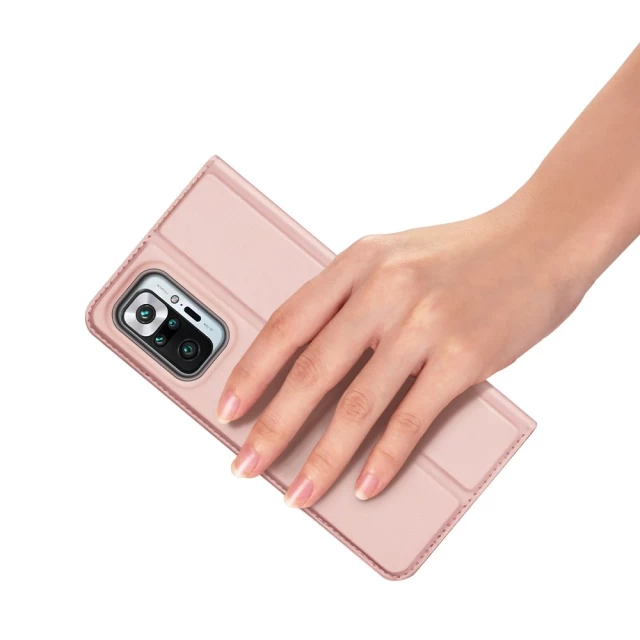 Чохол Dux Ducis Skin Pro для Xiaomi Redmi Note 10 Pro Pink (6934913051429)