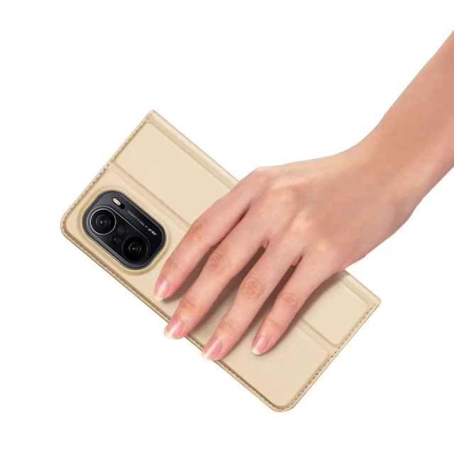 Чехол Dux Ducis Skin Pro для Xiaomi Redmi K40 Pro Plus | K40 Pro | K40 | Poco F3 Gold (6934913051474)