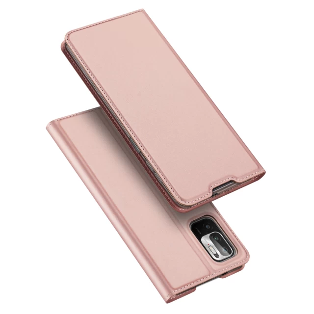 Чехол-книжка Dux Ducis Skin Pro для Xiaomi Redmi Note 10 5G | Poco M3 Pro Pink (6934913051726)