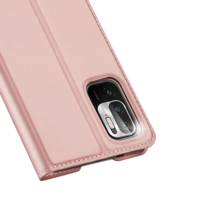 Чохол-книжка Dux Ducis Skin Pro для Xiaomi Redmi Note 10 5G | Poco M3 Pro Pink (6934913051726)