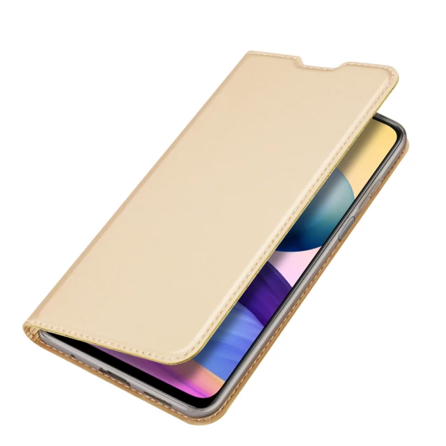 Чехол-книжка Dux Ducis Skin Pro для Xiaomi Redmi Note 10 5G | Poco M3 Pro Gold (6934913051733)