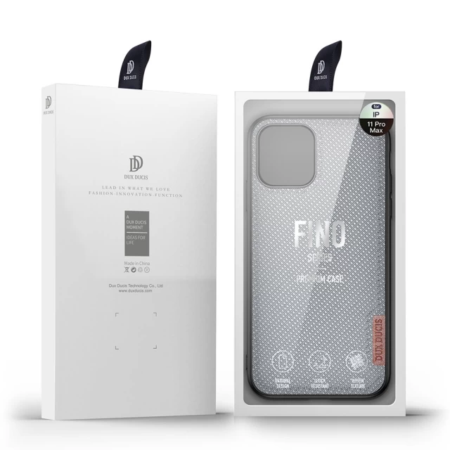 Чохол Dux Ducis Fino Case для iPhone 11 Pro Max Gray (6934913053515)