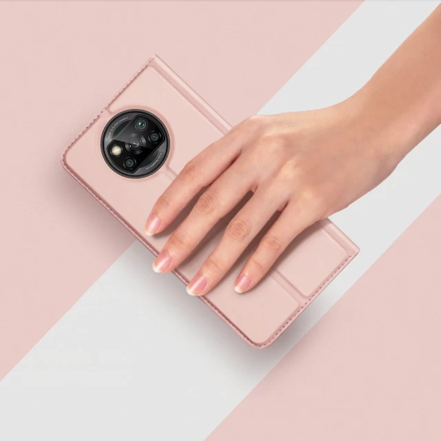 Чохол Dux Ducis Skin Pro для Xiaomi Poco X3 NFC | Poco X3 Pro Pink (6934913057315)