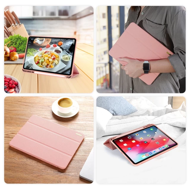 Чехол Dux Ducis Domo для iPad Air 4 2020 Pink (6934913059791)