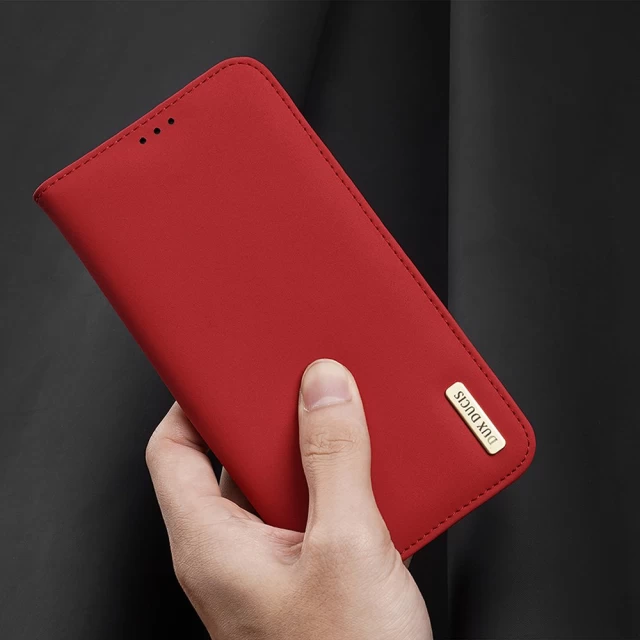 Чохол Dux Ducis Wish Leather Bookcase для iPhone 12 Pro Max Red (6934913060483)
