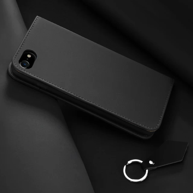 Чехол Dux Ducis Wish Leather Bookcase для iPhone SE 2022 /2020 | 8 | 7 Black (6934913086711)