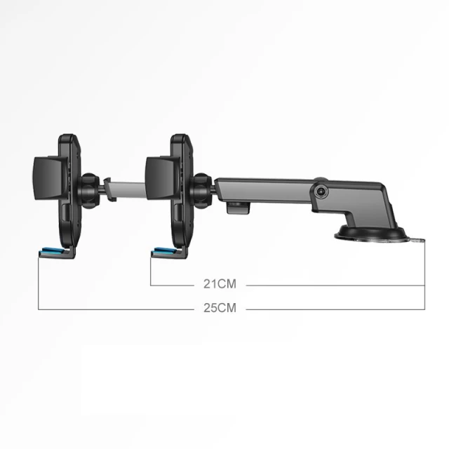 Автотримач Joyroom Telescopic Extendable Arm for Dashboard and Windshield Black (JR-OK3)