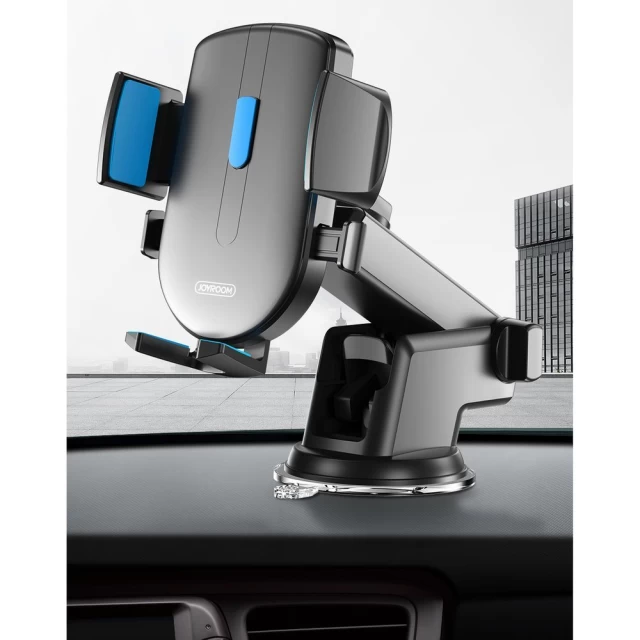 Автотримач Joyroom Telescopic Extendable Arm for Dashboard and Windshield Black (JR-OK3)