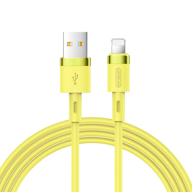 Кабель Joyroom USB-A to Lightning 2.4A 1.2m Yellow (S-1224N2-YELLOW-LG)