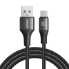 Кабель Joyroom Light-Speed ​​Series SA25-AC6 USB-A to USB-C 100W 3m Black (6941237110022)