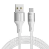 Кабель Joyroom Light-Speed ​​Series SA25-AC6 USB-A to USB-C 100W 3m White (6941237110039)