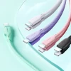 Кабель Joyroom Multi-Color Series SA34-CC3 USB-C to USB-C 60W 1m Purple (6941237110251)
