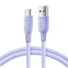 Кабель Joyroom Multi-Color Series SA34-AC6 USB-A to USB-C 100W 1m Purple (6941237110459)