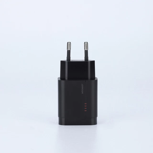 Мережевий зарядний пристрій Joyroom QC 18W USB-C | USB-A Black (L-QP182)
