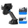 Автотримач з функцією бездротової зарядки Joyroom Qi Automatic Car Charger Electric Phone Holder Dashboard 15W Black (JR-ZS214-DB)