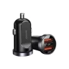 Автомобільний зарядний пристрій Joyroom Quick Charge 2x USB-A 30W 5A Black (C-A09)