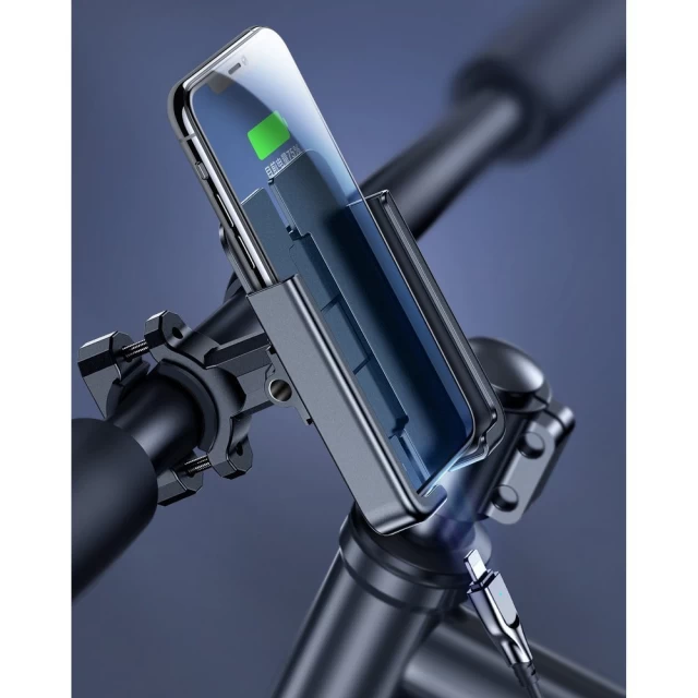 Тримач для велосипеда Joyroom Bicycle Phone Holder On Handlebar Black (JR-ZS252)