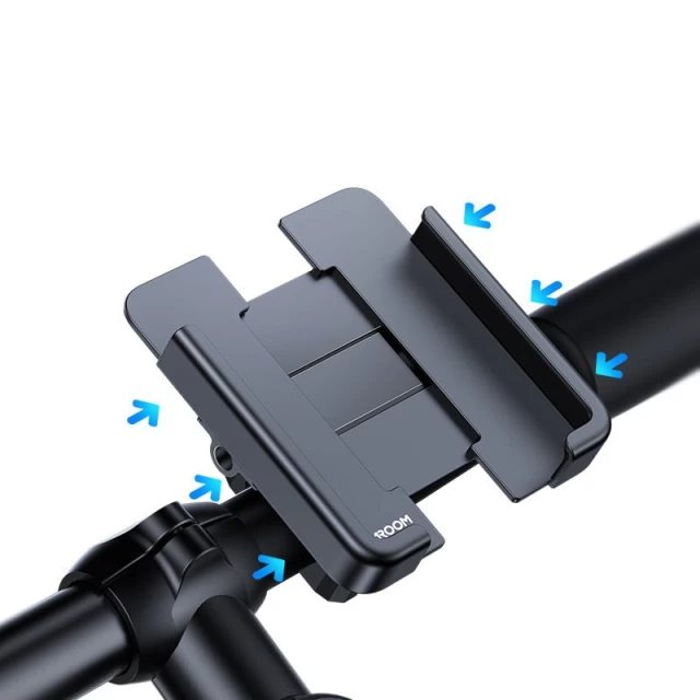 Тримач для велосипеда Joyroom Bicycle Phone Holder On Handlebar Black (JR-ZS252)