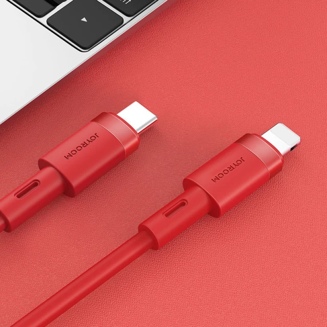 Кабель Joyroom USB-C to Lightning 20W 1.2m Red (S-1224N9-RD)
