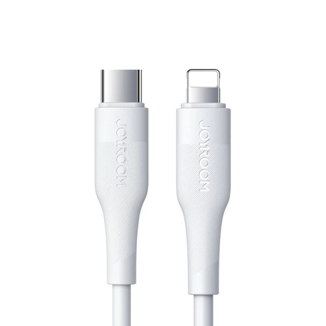 Кабель Joyroom Quick Charge USB-C to Lightning 20W 2.4A 1.2m White (S-1224M3-WH)