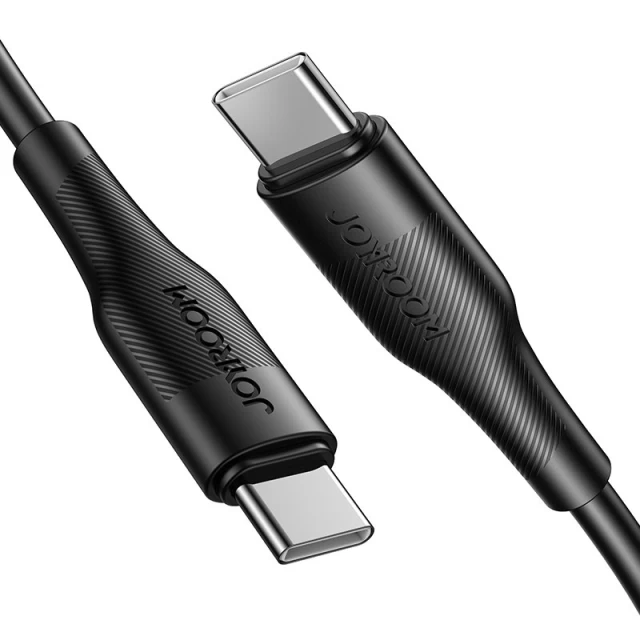 Кабель Joyroom USB-C to USB-C 60W 1.8m Black (S-1830M3-BK)