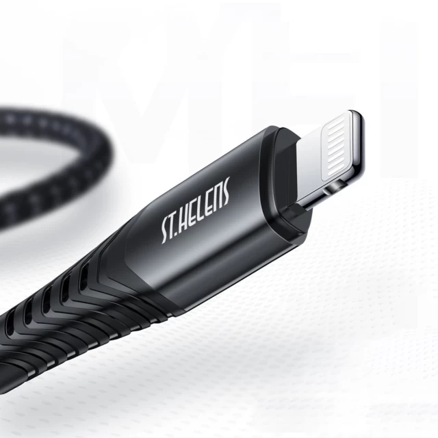 Кабель Joyroom MFI USB-C to Lightning 2.1A 1.8m Black (ST-C04-BLACK-1.8)