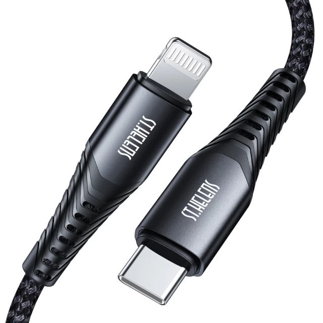 Кабель Joyroom MFI USB-C to Lightning 2.1A 1.8m Black (ST-C04-BLACK-1.8)