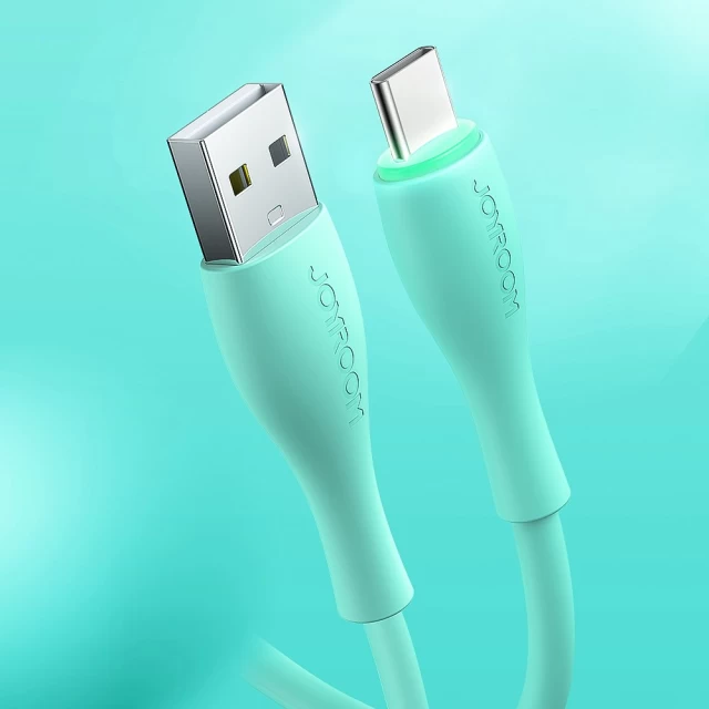 Кабель Joyroom USB-A to USB-C 3A 1m White (S-1030M8-WH-USB-C)