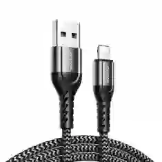 Набір кабелів Joyroom N10 King Kong 3x Cable USB-A to Lightning 2.4A 0.25m/1.2m/2m Gray (6941237149596)
