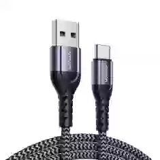 Набір кабелів Joyroom N10 King Kong 3x Cable USB-A to USB-C 3A 0.25m/1.2m/2m Gray (6941237149619)