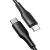 Кабель Joyroom USB-C to USB-C 60W 3A 0.25m Black (S-02530M3-BLACK)