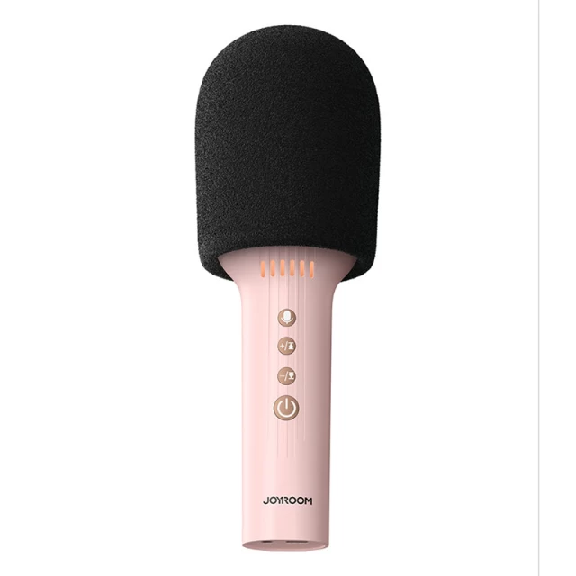 Беспроводной караоке-микрофон Joyroom Bluetooth 5.0 1200 mAh Pink (JR-MC5 Pink)