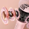 Беспроводной караоке-микрофон Joyroom Bluetooth 5.0 1200 mAh Pink (JR-MC5 Pink)