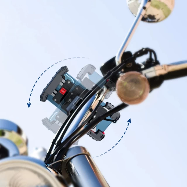 Держатель для велосипеда Joyroom Universal Bike Bicycle Phone Holder Motorcycle Handlebar Black (JR-ZS264-BK-BK)