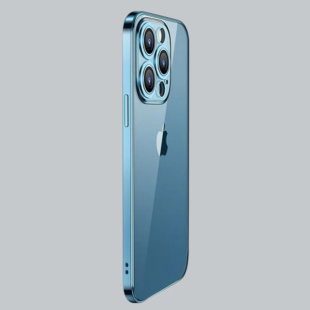 Чехол Joyroom Chery Mirror для iPhone 13 Pro Sea Blue (JR-BP908-SEA-BLUE)